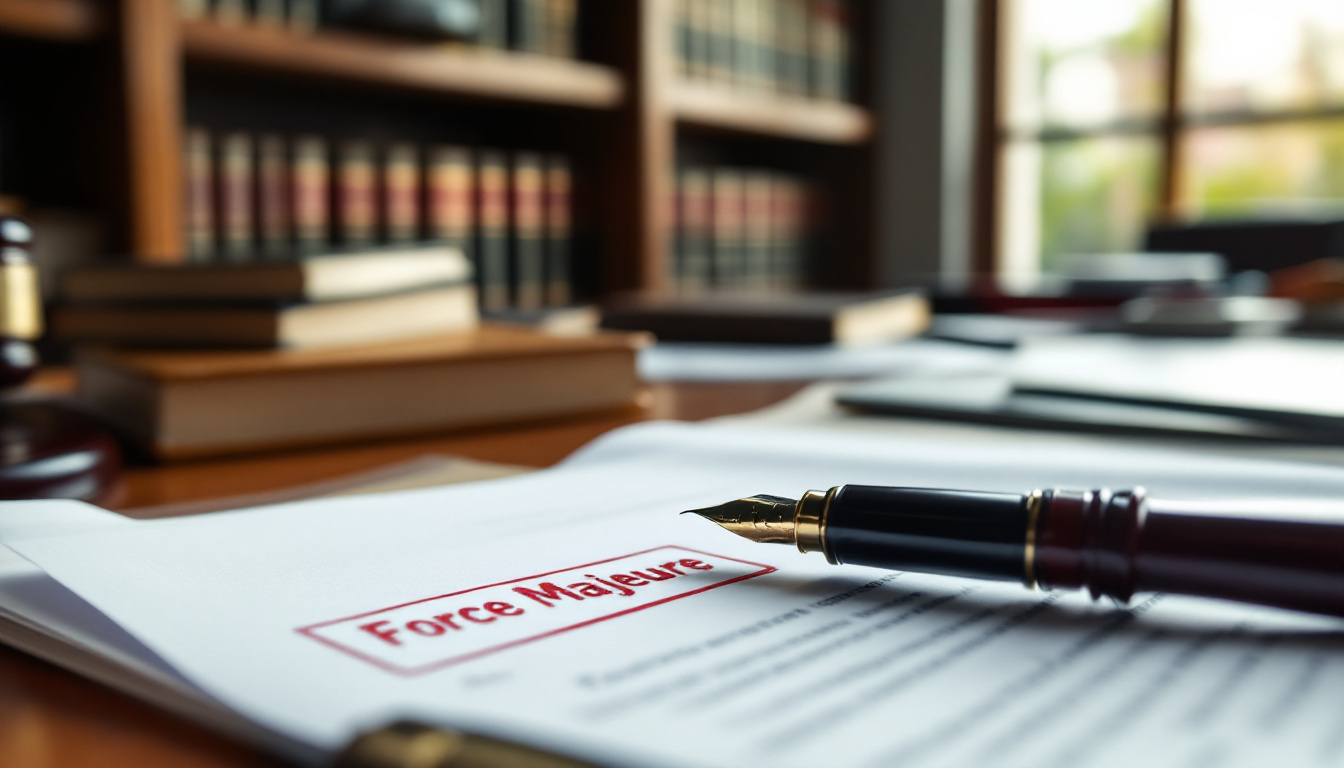 La force majeure et son impact sur les contrats en cours